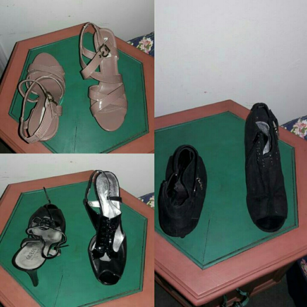 Steve Madden and Guess and JcPenny Shoes
